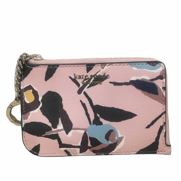 kate spade Handbags - HP🎉 NWOT Kate Spade Pink Keychain Wallet